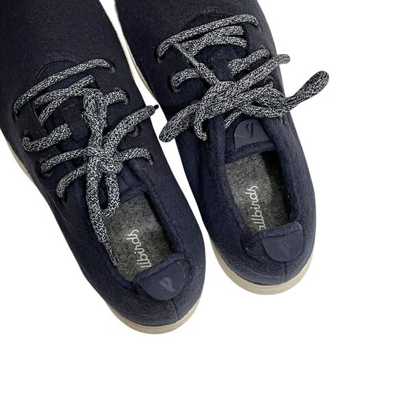 Allbirds Wool Runners Sneakers Blue Lace Up Men’s Size 10 Running Shoes - Picture 5 of 9